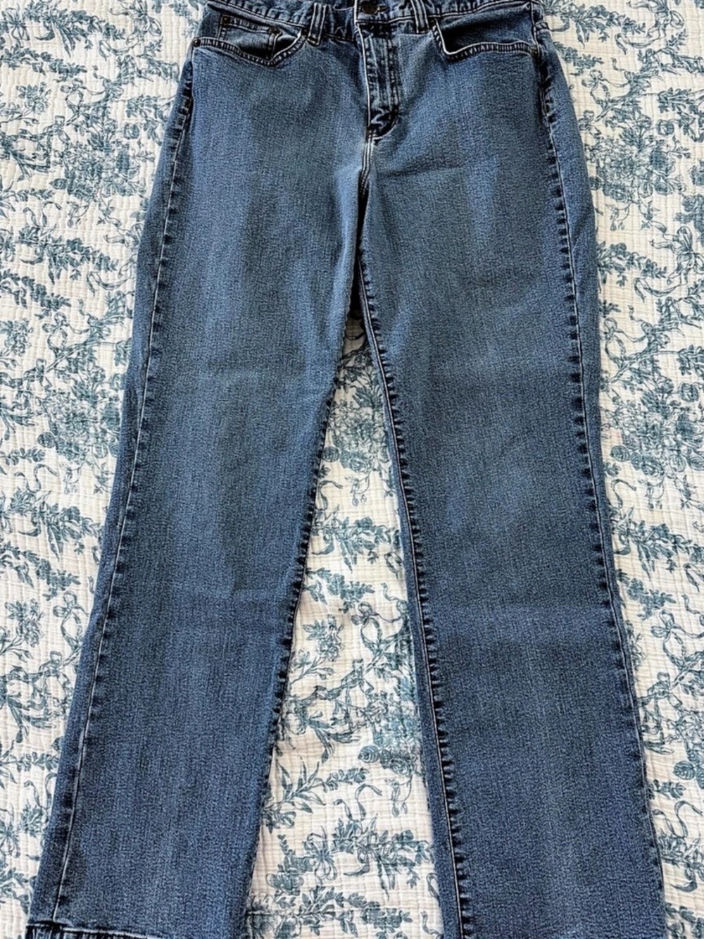 Lauren Ralph Lauren Jeans Co. Straight Leg Jeans Blue Size 8